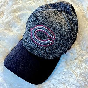 NFL Chicago Bears Football Team Cap 🏈New Era Pink Breast Cancer Ribbon Edition